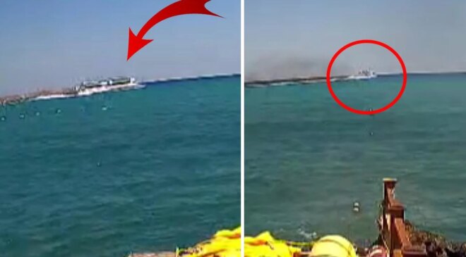 Girne’deki gemi faciasının son görüntüleri ortaya çıktı