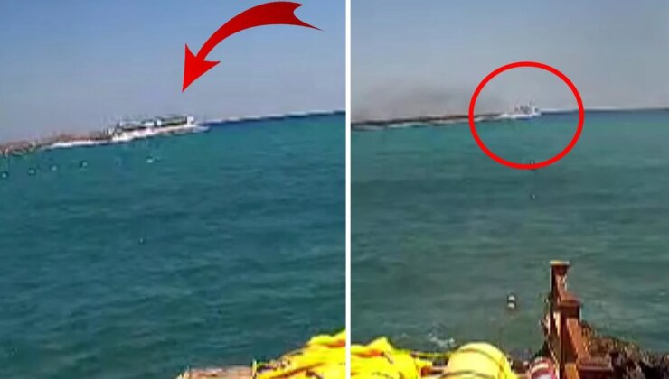 Girne’deki gemi faciasının son görüntüleri ortaya çıktı