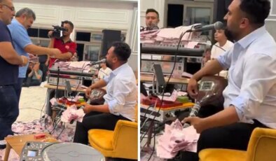 “Yeter” dedi, kimse dinlemedi! Bahşiş vermek için birbirleriyle yarıştılar