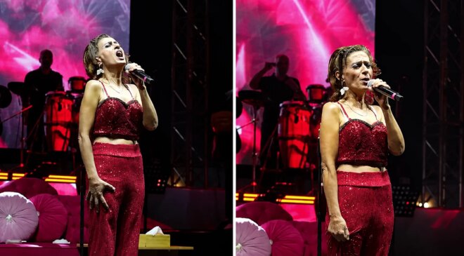 Yıldız Tilbe söyledi, 200 bin kişi İstiklal Marşı’na eşlik etti