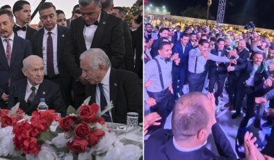 Devlet Bahçeli 20 bin kişinin katıldığı düğünde nikah şahidi oldu