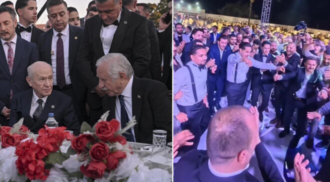 Devlet Bahçeli 20 bin kişinin katıldığı düğünde nikah şahidi oldu