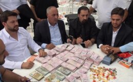 Damada yaklaşık 20 milyon TL, geline kilolarca altın takıldı