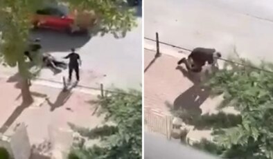 Yolda karşılaştığı husumetlisini bıçakla öldürdü