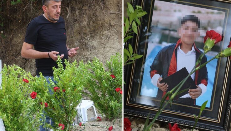 Çalıştığı yerde hayatını kaybeden 13 yaşındaki Tunç son yolculuğuna uğurlandı