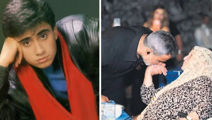 15 yıllık aradan sonra Küçük Emrah sahneyi yarıda kesti! Annesinin elini öptü