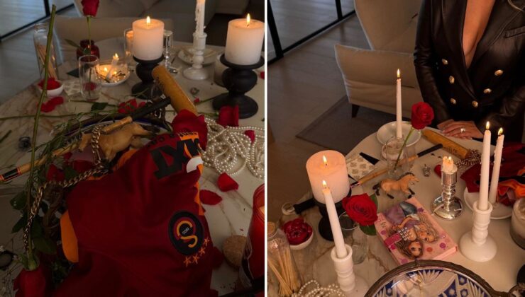 Wanda Nara’dan kafa karıştıran Galatasaray paylaşımı: Yoksa büyü mü yapıyor?