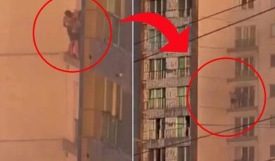 Esenyurt’ta sitede yangın paniği: Baba ve oğlu camın önüne çıkarak kurtarılmayı bekledi