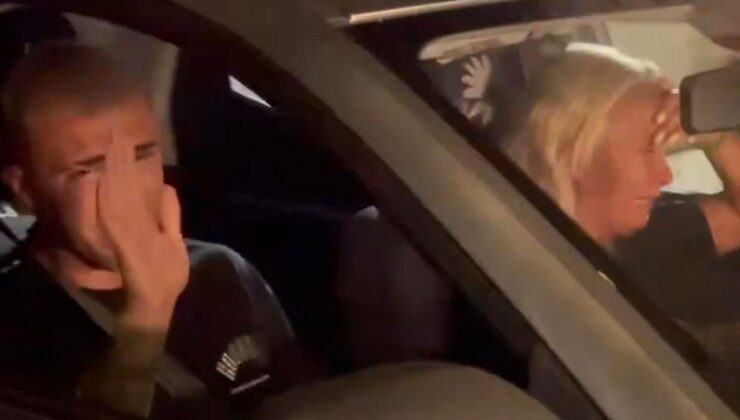 Vefanın böylesi…Ana-oğul hüngür hüngür ağladılar
