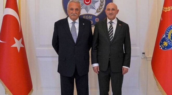 Ankara’da dikkat çeken buluşma! Mehmet Ağar, Emniyet Müdürü Yüksek’i ziyaret etti