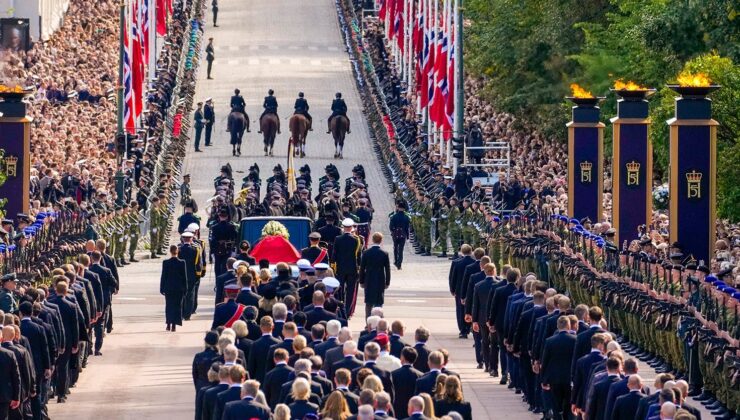 Norveç Kralı 5. Harald için Oslo’da cenaze töreni düzenlendi