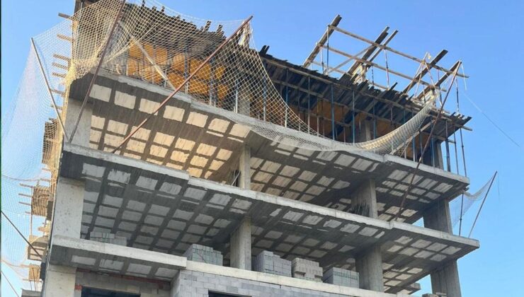 Üst üste inşaat kazaları: 1 işçi öldü, 2 işçi yaralandı