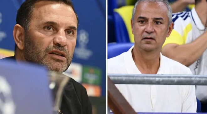Okan Buruk ve İsmail Kartal’ın Şampiyonlar Ligi pozları olay oldu