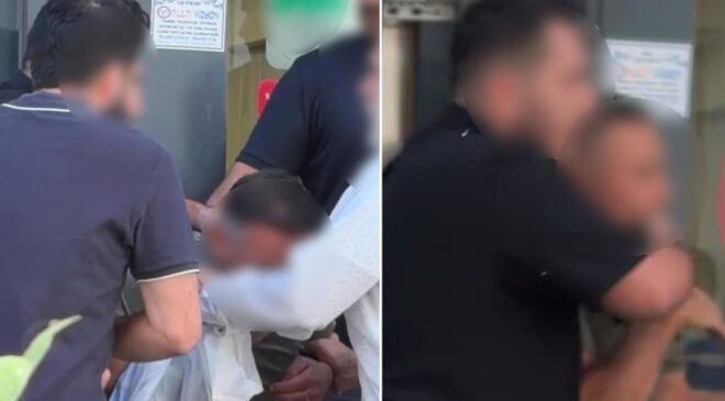 Babasının boğazını sıkıp haykırdı: Para isteyince vereceksin