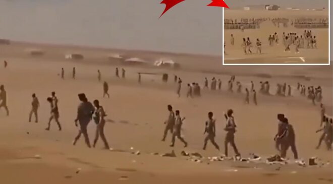 Yemen’de savaşın seyrini değiştiren görüntüler! Yüzlerce asker teslim oldu