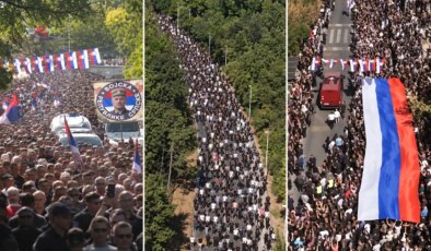 Bosna Kasabı’nı askeri törenle defnettiler! Binlerce kişi cenazesinde toplandı