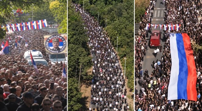 Bosna Kasabı’nı askeri törenle defnettiler! Binlerce kişi cenazesinde toplandı