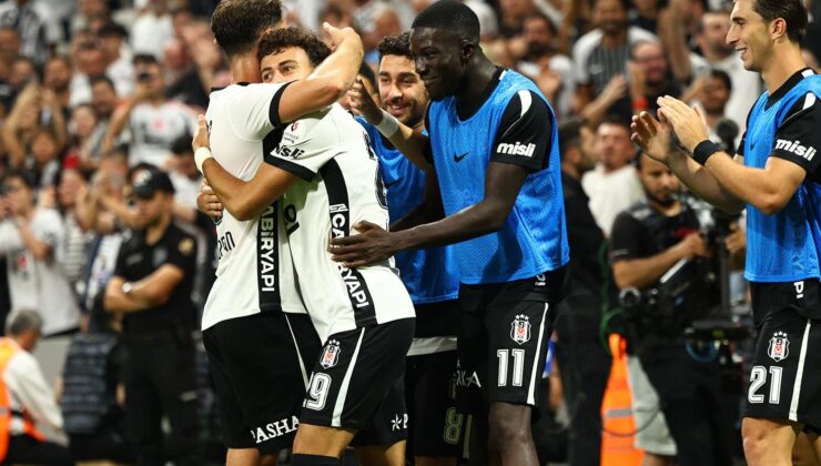 Beşiktaş’tan 6 sezon sonra 6 gollü galibiyet