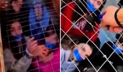 ABD’de 163 çocuk bulunmuştu! Demir parmaklıkların ardındaki görüntüler dehşete düşürdü