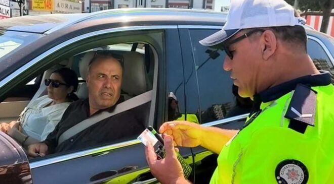 Yayaya yol vermediği gerekçesiyle ceza kesilen sürücü, görüntüye rağmen ikna olmadı