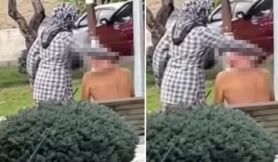 Banyoyu kirletmemek için bulduğu yöntem şaşkına çevirdi