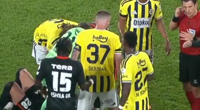 Derbide ortalık karıştı! Skriniar ile Vlahovic birbirine girdi