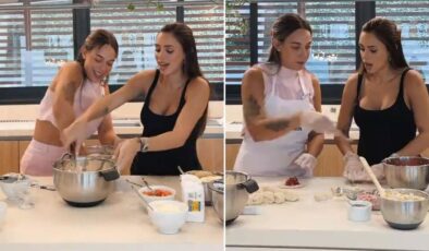 Neymar sevgilisi ve eski sevgilisini mutfağa sokup yemek yemek yaptırdı