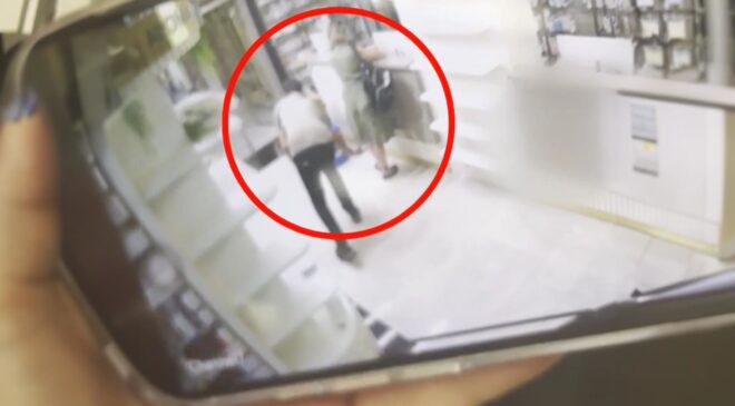 Müşterinin etek altı fotoğrafını çeken eczacı, eşine suçüstü yakalandı