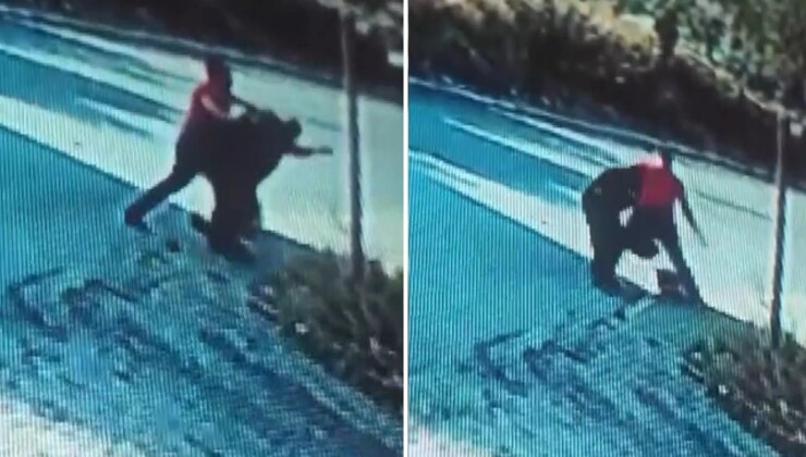 Adana’da engelli vatandaşa tekmeli yumruklu saldırı! Vicdanların kurudu anlar kamerada