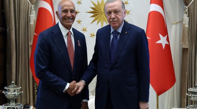 Cumhurbaşkanı Erdoğan, ABD’nin Ankara Büyükelçisi Barrack’ı kabul etti