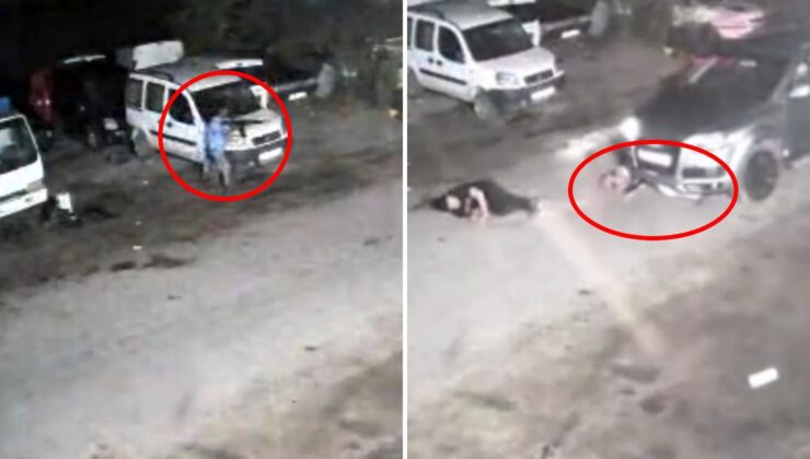 Sanayi sitesi Teksas’a döndü: Tüfekle ateş etti, araçla ezildi