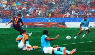Galatasaray’ın rakibi Barcelona, rakibini beşledi