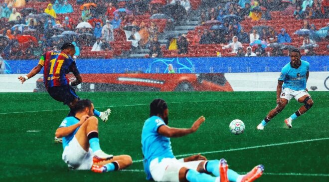 Galatasaray’ın rakibi Barcelona, rakibini beşledi
