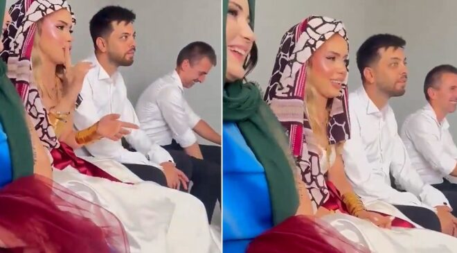 Gelin mehirde çıtayı başka yere taşıdı! Her yıl tekrarlanacak