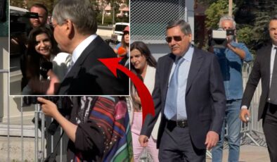 Gökçek’e adliye girişinde Arınç soruldu, verdiği tepki çok konuşulur