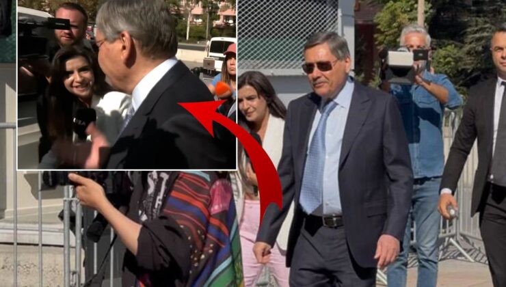 Gökçek’e adliye girişinde Arınç soruldu, verdiği tepki çok konuşulur