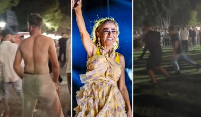 Yıldız Tilbe konserinde ortalık karıştı