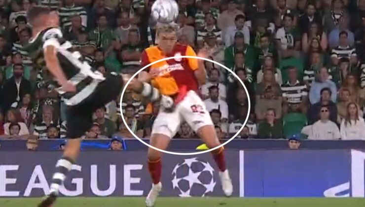 Galatasaray, Sporting karşısında kırmızı kart bekledi