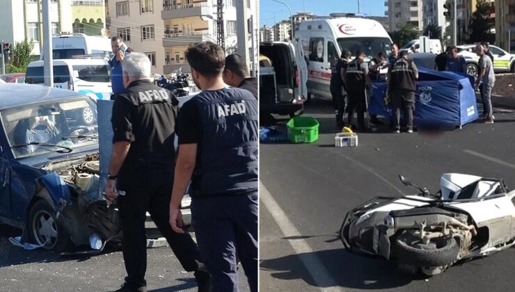 Kırmızı ışıkta geçen otomobil 24 yaşındaki genci hayattan kopardı