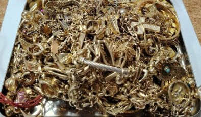 Hamzabeyli’de 708 gram kaçak altın ele geçirildi