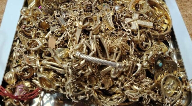 Hamzabeyli’de 708 gram kaçak altın ele geçirildi