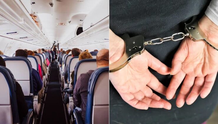 Uçakta alkol krizi! Kabin görevlisini ısırıp tekmeledi yine de inadından vazgeçmedi