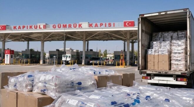 İnsan ağlığıyla vurgun yapacaklardı! Kapıkule’de TIR dolusu kaçak serum ele geçirildi
