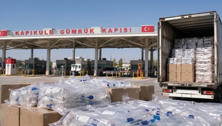 İnsan ağlığıyla vurgun yapacaklardı! Kapıkule’de TIR dolusu kaçak serum ele geçirildi