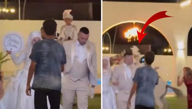 At, sünnet çocuğunu üzerinden attı