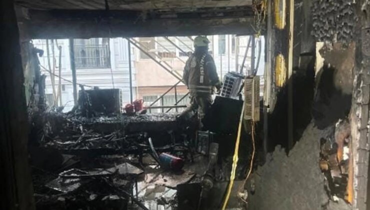 Bakırköy’de otelde yangın: 12 yaralı