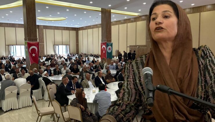 Fistan giyip 300 erkeğin karşısına çıktı! Kadın çiftçi gözlerinin içine baka baka böyle haykırdı