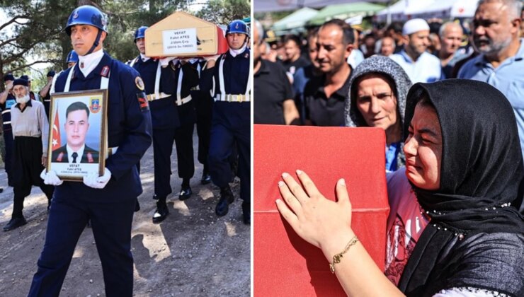 Gemi faciasında ailesi için kendini feda etti! Kahraman jandarma uzman çavuşa acı veda