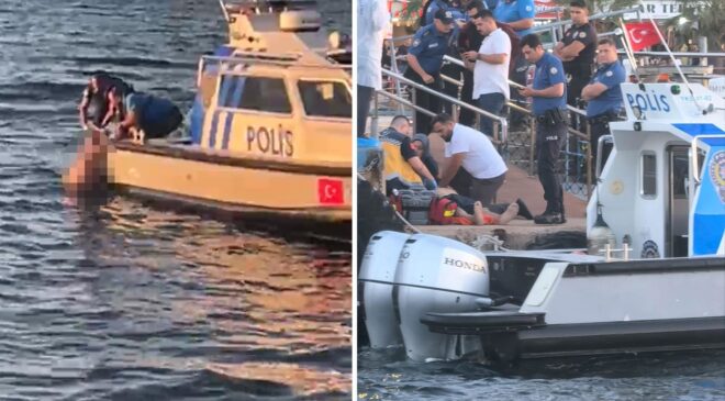 Emekli polis memuru denizde ölü bulundu
