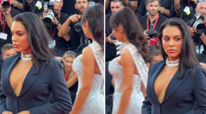 Ronaldo’nun eşini çeken fotoğrafçılardan büyük ayıp